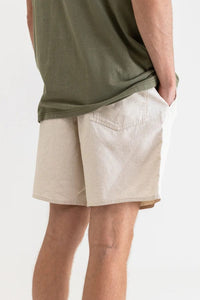 Rhythm Mens Classic Linen Jam Shorts Splash Swimwear Mens