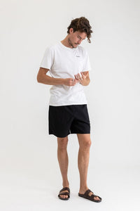 Rhythm Mens Classic Linen Jam Shorts Splash Swimwear Mens