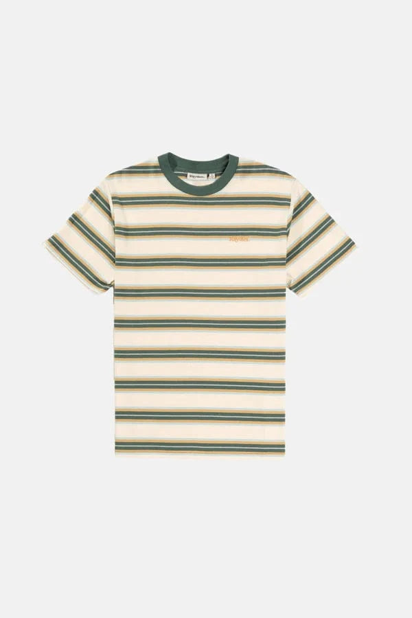 Rhythm Mens Everyday Stripe SS T-Shirt - Vintage Green Everyday Stripe SS T-Shirt - Vintage Green Splash Swimwear Shorts