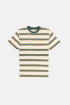 Rhythm Mens Everyday Stripe SS T-Shirt - Vintage Green Everyday Stripe SS T-Shirt - Vintage Green Splash Swimwear Shorts