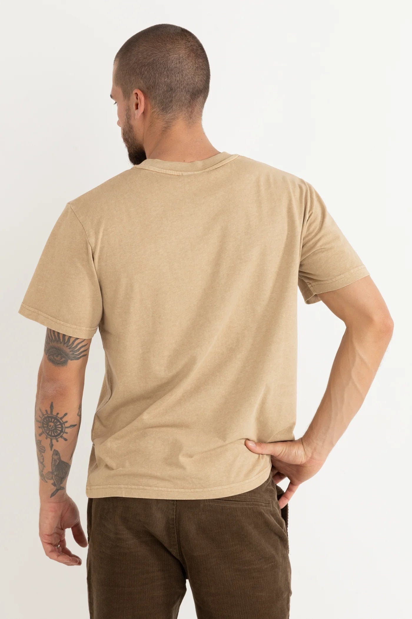 Rhythm Mens Portal Vintage T-Shirt Rhythm Portal Vintage T-Shirt Splash Swimwear