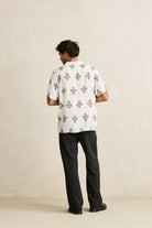Rhythm Mens Rhythm Bouquet SS Shirt - Natural Rhythm Bouquet SS Shirt - Natural Splash Swimwear Mens Shirt