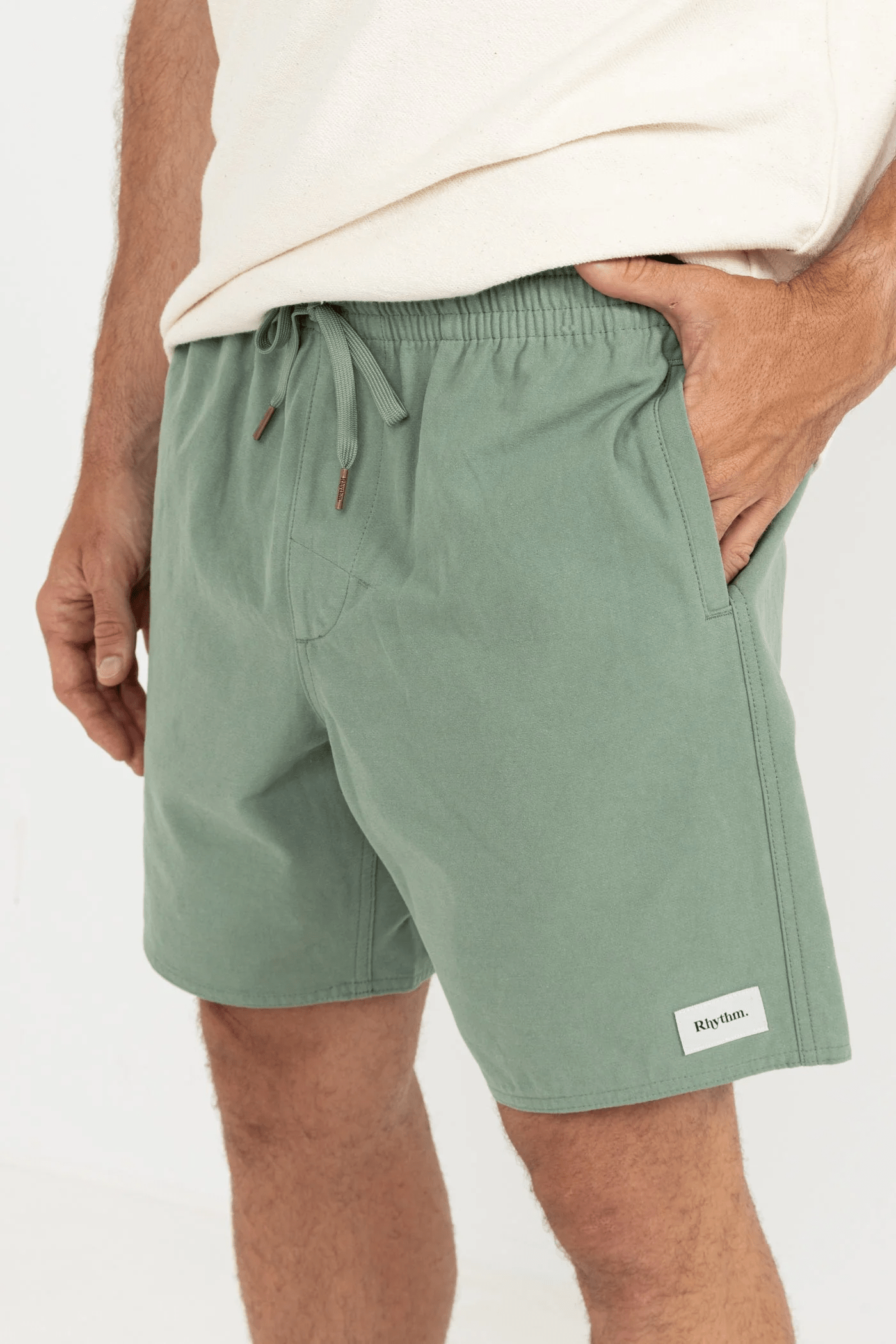 Rhythm Mens Rhythm Box Jam - Herb Rhythm Box Jam - Herb Splash Swimwear Mens
