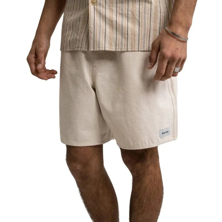 Rhythm Mens Rhythm Box Jam - Natural Rhythm Box Jam - Natural Splash Swimwear Mens