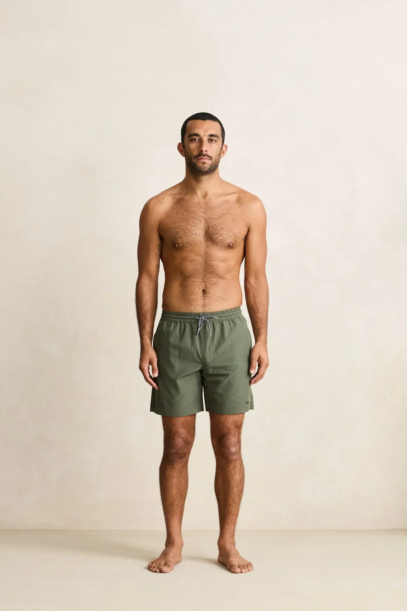 Rhythm Mens Rhythm Classic Beach Short - Forest Green Rhythm Classic Beach Short - Forest Green Splash Swimwear
