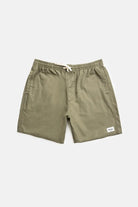Rhythm Mens Rhythm Classic Linen Jam - Olive Rhythm Classic Linen Jam - Olive Splash Swimwear Mens