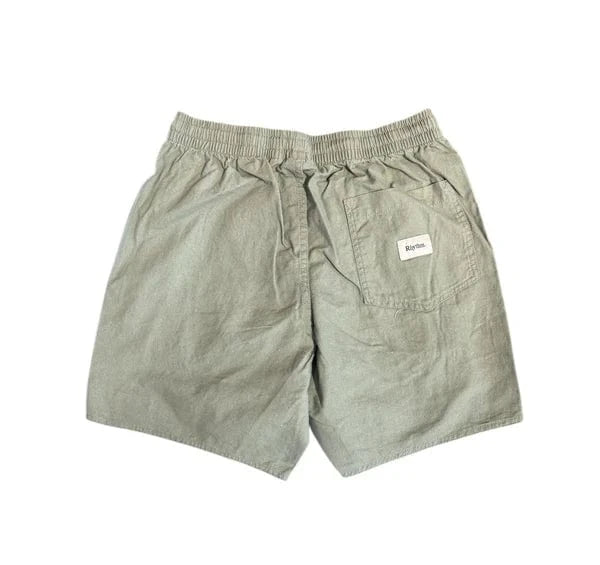 Rhythm Mens Rhythm Classic Linen Jam - Seafoam Rhythm Classic Linen Jam - Seafoam Splash Swimwear Mens