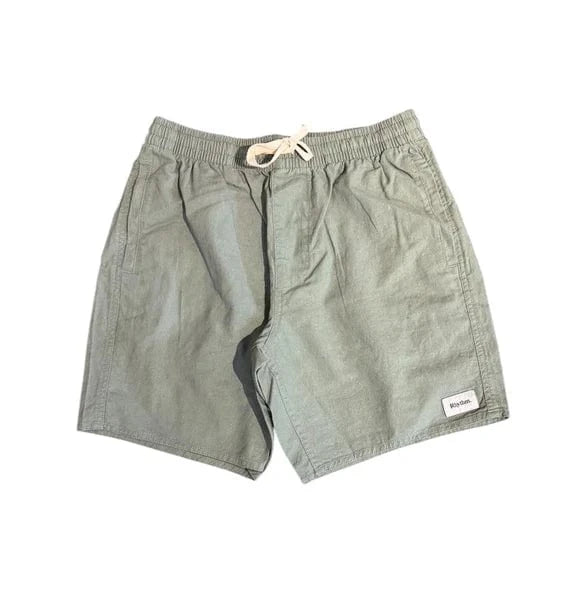 Rhythm Mens Rhythm Classic Linen Jam - Seafoam Rhythm Classic Linen Jam - Seafoam Splash Swimwear Mens