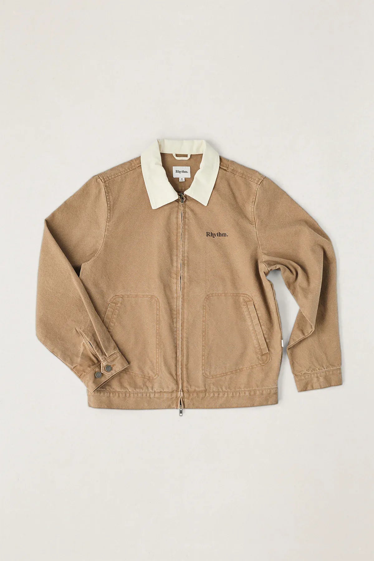 Rhythm Mens Rhythm Cultivation Canvas Jacket - Camel Rhythm Cultivation Canvas Jacket - Camel Splash Swimwear Jackets & Jumpers
