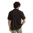 Rhythm Mens Rhythm Dakota Stripe SS Shirt - Chocolate Rhythm Dakota Stripe SS Shirt - Chocolate Splash Swimwear Mens