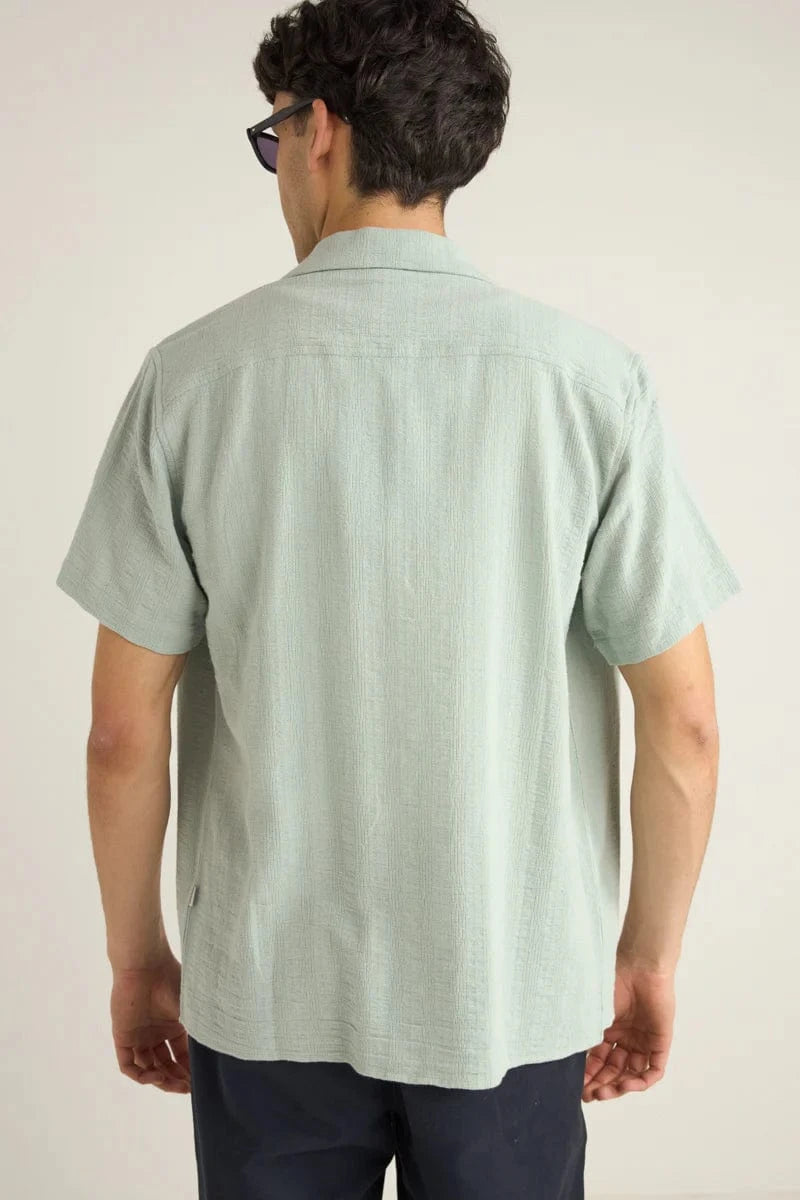 Rhythm Mens Rhythm Daytona SS Shirt- Teal Rhythm Daytona SS Shirt- Teal Splash Swimwear Mens