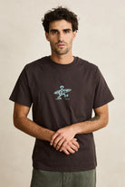 Rhythm Mens Rhythm Drifter SS T-shirt - Vintage Black Rhythm Drifter SS T-shirt - Vintage Black Splash Swimwear Mens Shirt