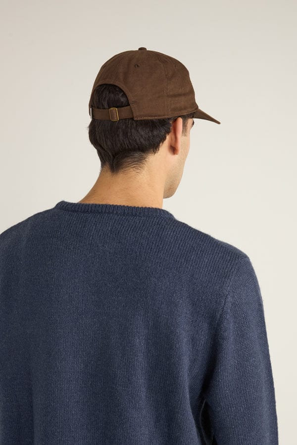 Rhythm Mens Rhythm Essential Brushed Twill Cap - Vintage Brown 0425M-HW01-BRO Rhythm Essential Brushed Twill Cap - Vintage Brown Splash Swimwear Mens O/S