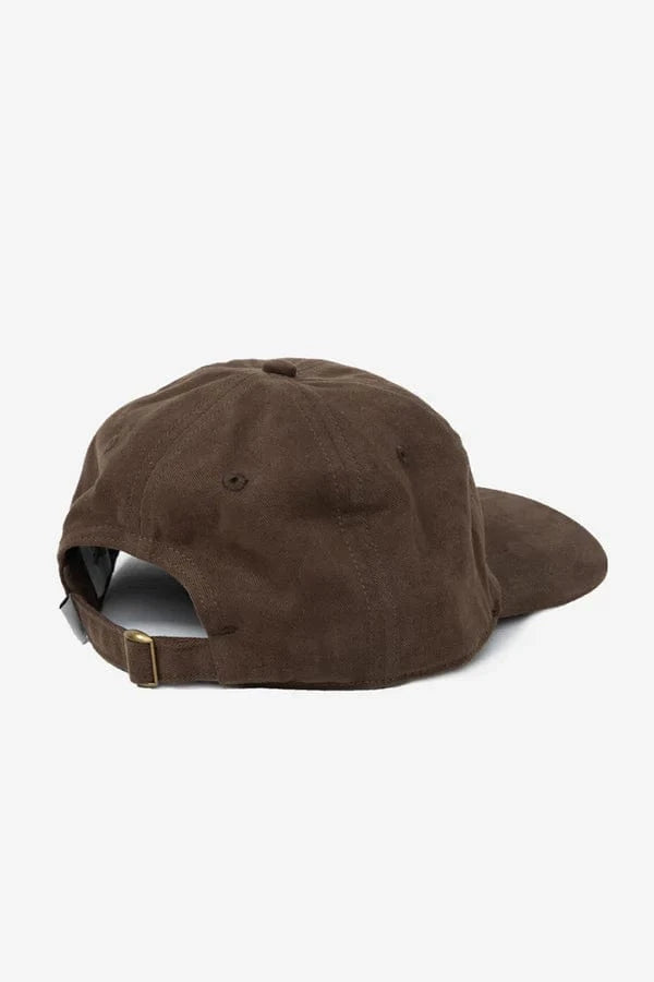 Rhythm Mens Rhythm Essential Brushed Twill Cap - Vintage Brown 0425M-HW01-BRO Rhythm Essential Brushed Twill Cap - Vintage Brown Splash Swimwear Mens O/S