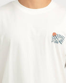 Rhythm Mens Rhythm Fern Vintage SS T-Shirt - White Rhythm Fern Vintage SS T-Shirt - White Splash Swimwear Mens
