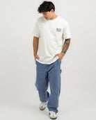 Rhythm Mens Rhythm Fern Vintage SS T-Shirt - White Rhythm Fern Vintage SS T-Shirt - White Splash Swimwear Mens