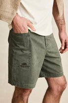 Rhythm Mens Rhythm Field Guide Walks - Stone Rhythm Field Guide Walks - Stone Splash Swimwear