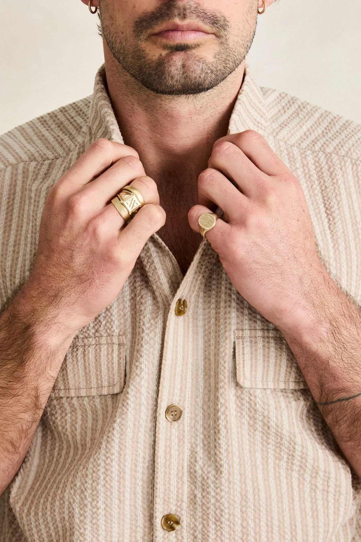 Rhythm Mens Rhythm Floragraph Short Sleeved Shirt - Incense Rhythm Floragraph Short Sleeved Shirt - Incense Splash Swimwear