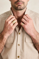 Rhythm Mens Rhythm Floragraph Short Sleeved Shirt - Incense Rhythm Floragraph Short Sleeved Shirt - Incense Splash Swimwear