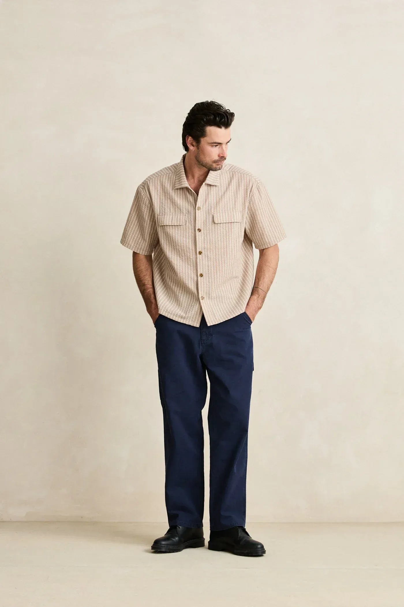 Rhythm Mens Rhythm Floragraph Short Sleeved Shirt - Incense Rhythm Floragraph Short Sleeved Shirt - Incense Splash Swimwear