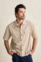 Rhythm Mens Rhythm Floragraph Short Sleeved Shirt - Incense Rhythm Floragraph Short Sleeved Shirt - Incense Splash Swimwear