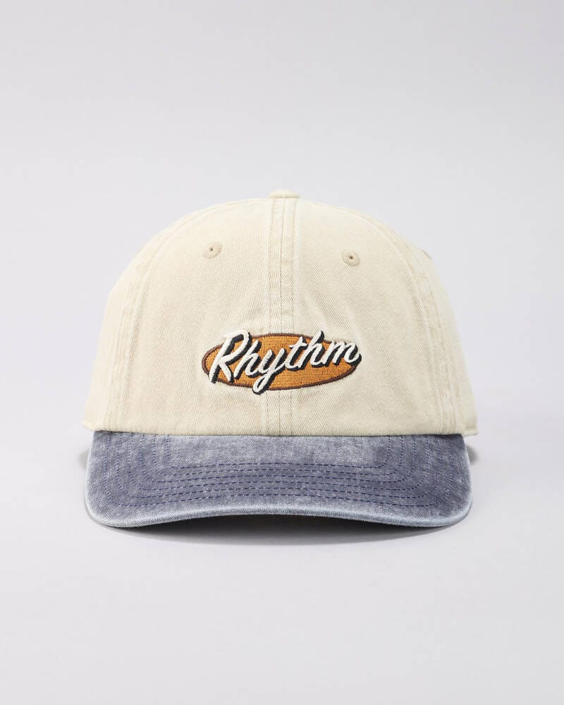 Rhythm Mens Rhythm Hallmark Cap - Light Sand 1025M-HW07-SND Rhythm Hallmark Cap - Light Sand Splash Swimwear Hats O/S 9360397260120