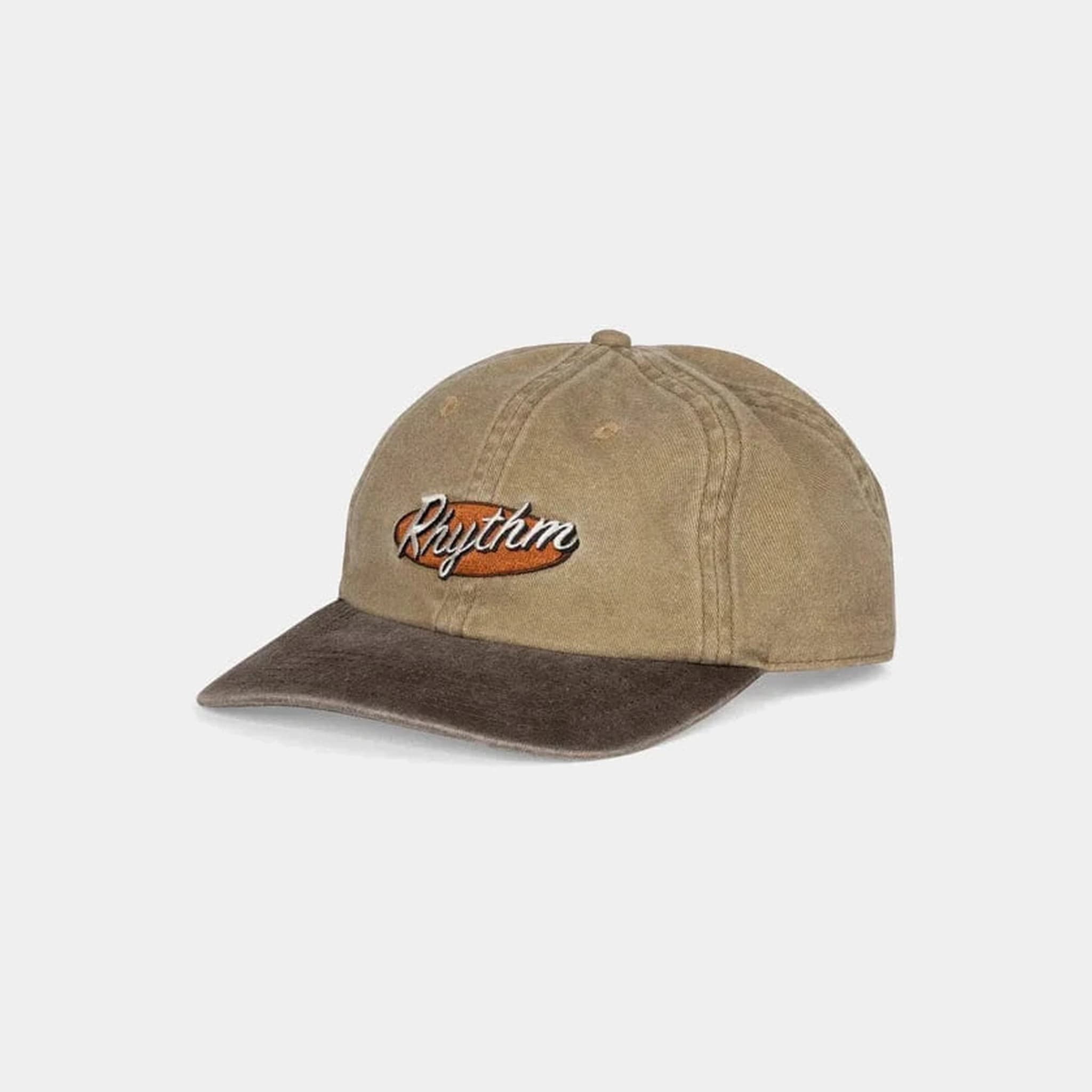 Rhythm Mens Rhythm Hallmark Cap- Sand 0725M-HW11-SAN Rhythm Hallmark Cap- Sand Splash Swimwear Hats O/S 9360397217278