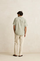 Rhythm Mens Rhythm Java SS Shirt - Olive Rhythm Java SS Shirt - Olive Splash Swimwear Mens Shirt