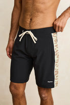 Rhythm Mens Rhythm Leo Camo Trunk - Black Rhythm Leo Camo Trunk - Black Splash Swimwear