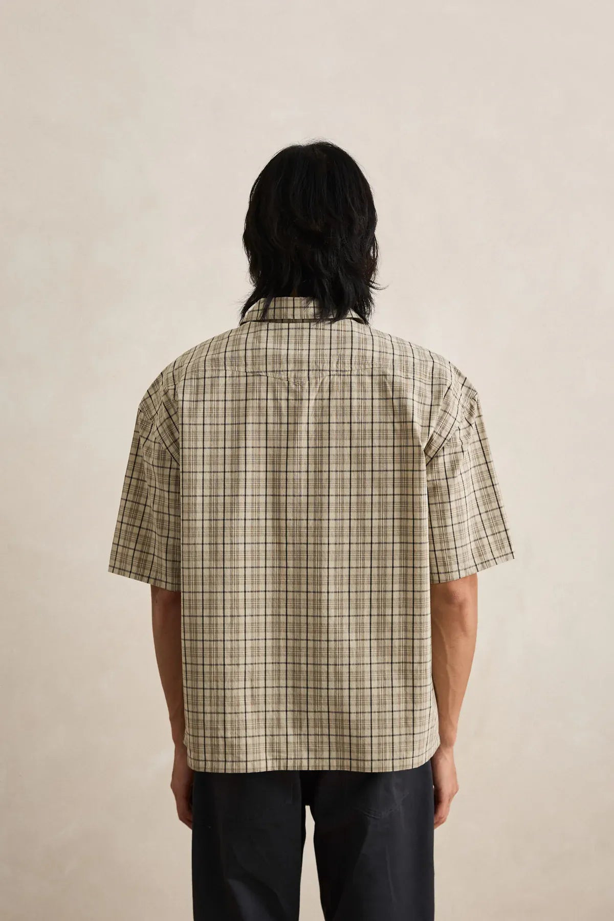 Rhythm Mens Rhythm Longreach Relaxed SS Shirt - Cream Rhythm Longreach Relaxed SS Shirt - Cream Splash Swimwear Mens Shirt