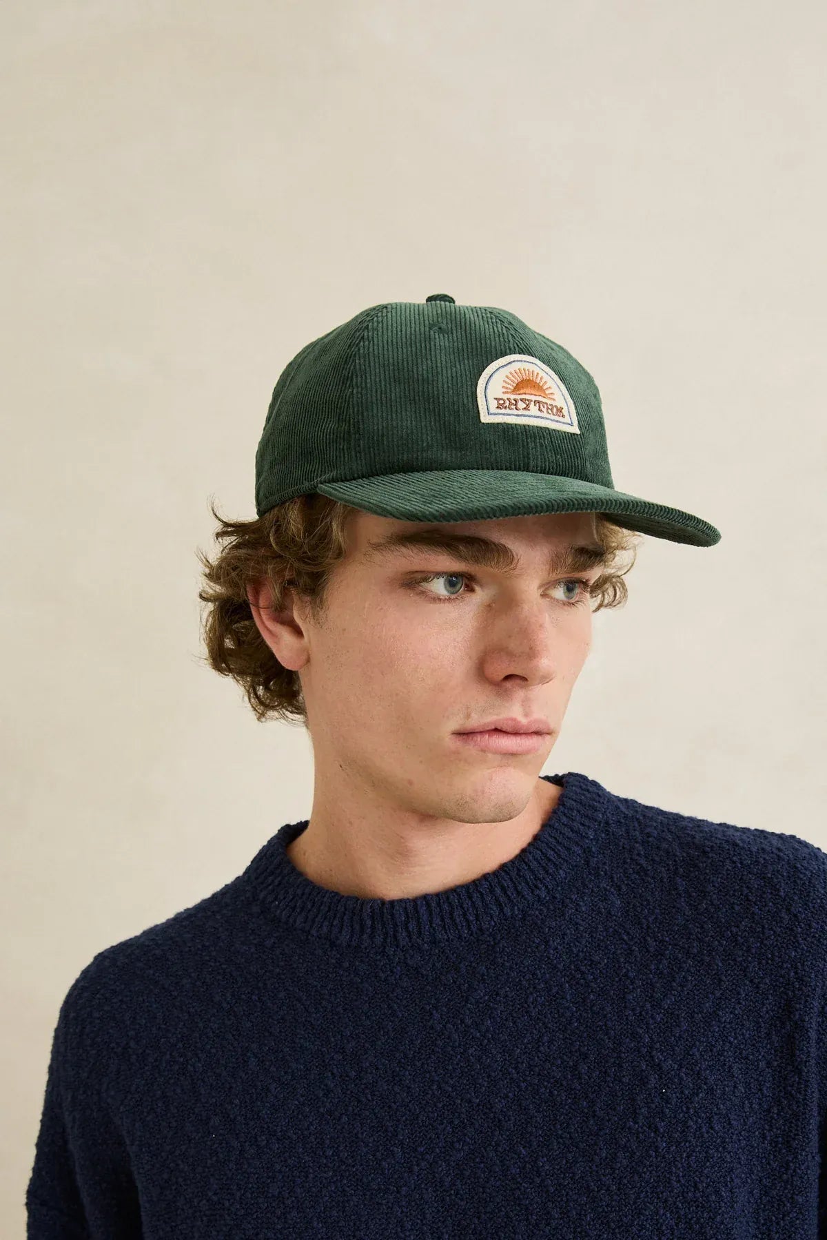 Rhythm Mens Rhythm Mens Awake Cord Cap - Green 0726M-HW03-GRN Rhythm Mens Awake Cord Cap - Green Splash Swimwear cap One size / Green* 1000032536