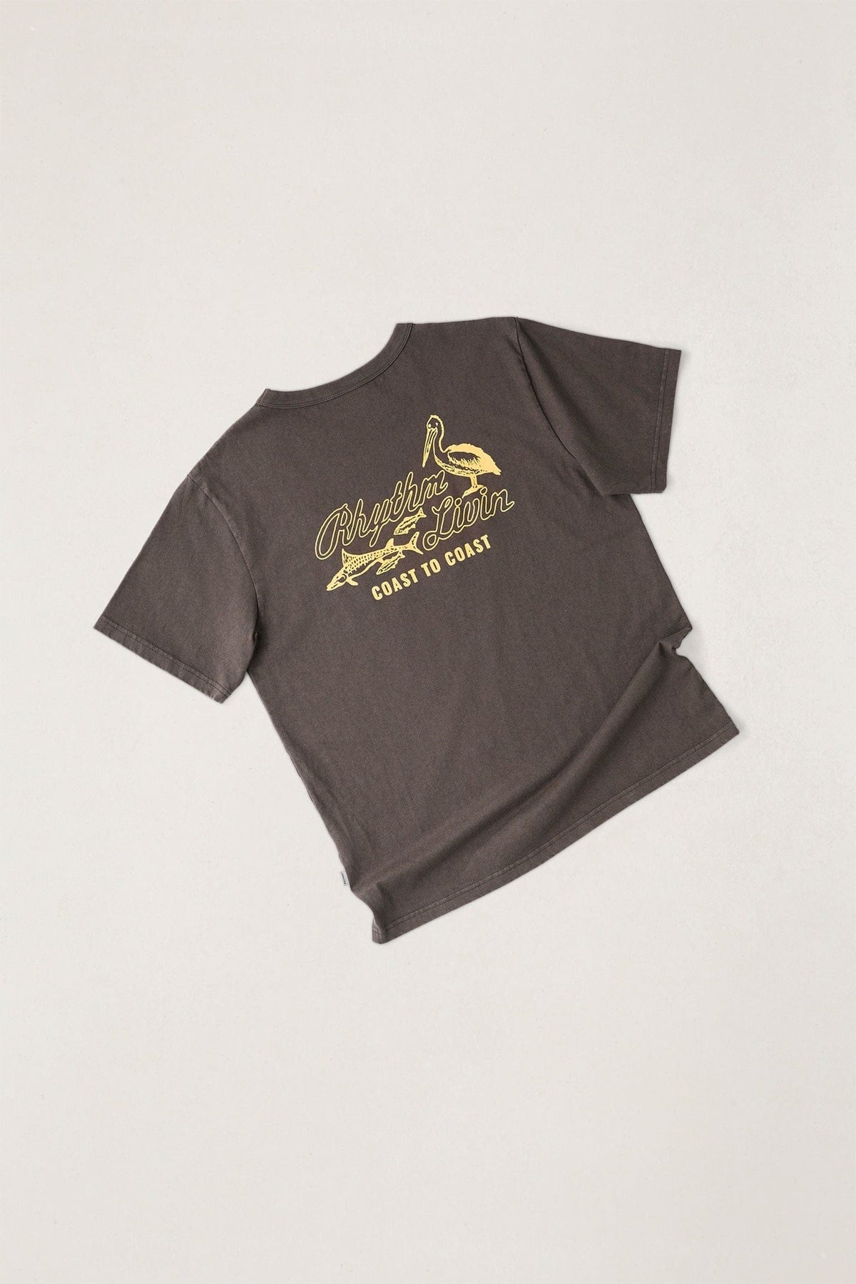 Rhythm Mens Rhythm Mens C2C Vintage SS T-Shirt - Vintage Black Rhythm Mens C2C Vintage SS T-Shirt Vintage Black Splash Swimwear Mens Tee