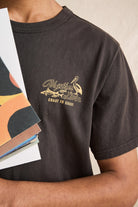 Rhythm Mens Rhythm Mens C2C Vintage SS T-Shirt - Vintage Black Rhythm Mens C2C Vintage SS T-Shirt Vintage Black Splash Swimwear Mens Tee