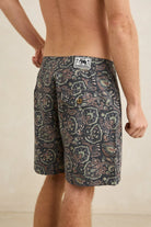 Rhythm Mens Rhythm Mens Costa Rica Trunk - Black Rhythm Mens Costa Rica Trunk - Black Splash Swimwear Mens Brief