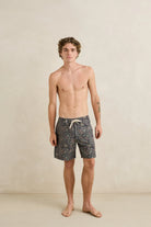 Rhythm Mens Rhythm Mens Costa Rica Trunk - Black Rhythm Mens Costa Rica Trunk - Black Splash Swimwear Mens Brief