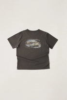 Rhythm Mens Rhythm Mens Heading West Vintage SS T-shirt - Black Rhythm Mens Heading West Vintage SS T-shirt - Black Splash Swimwear Mens Tee
