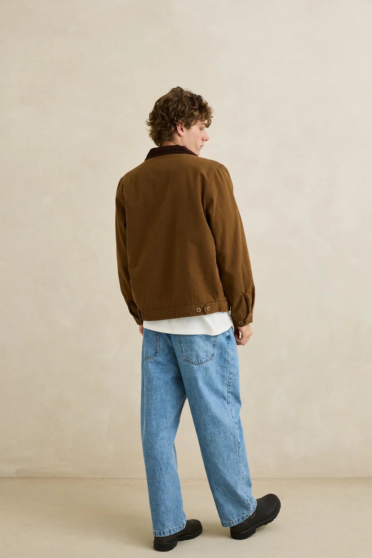 Rhythm Mens Rhythm Mens James Jacket - Coffee Rhythm Mens James Jacket - Coffee Splash Swimwear Jackets & Jumpers