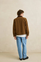 Rhythm Mens Rhythm Mens James Jacket - Coffee Rhythm Mens James Jacket - Coffee Splash Swimwear Jackets & Jumpers