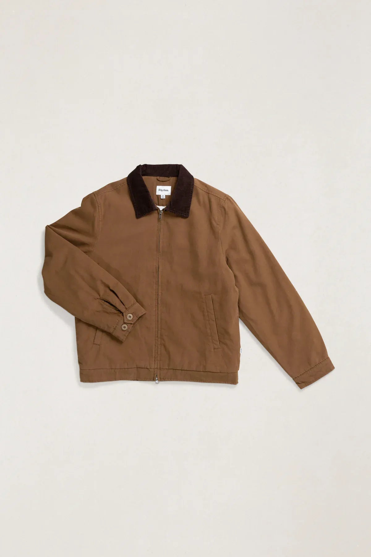 Rhythm Mens Rhythm Mens James Jacket - Coffee Rhythm Mens James Jacket - Coffee Splash Swimwear Jackets & Jumpers