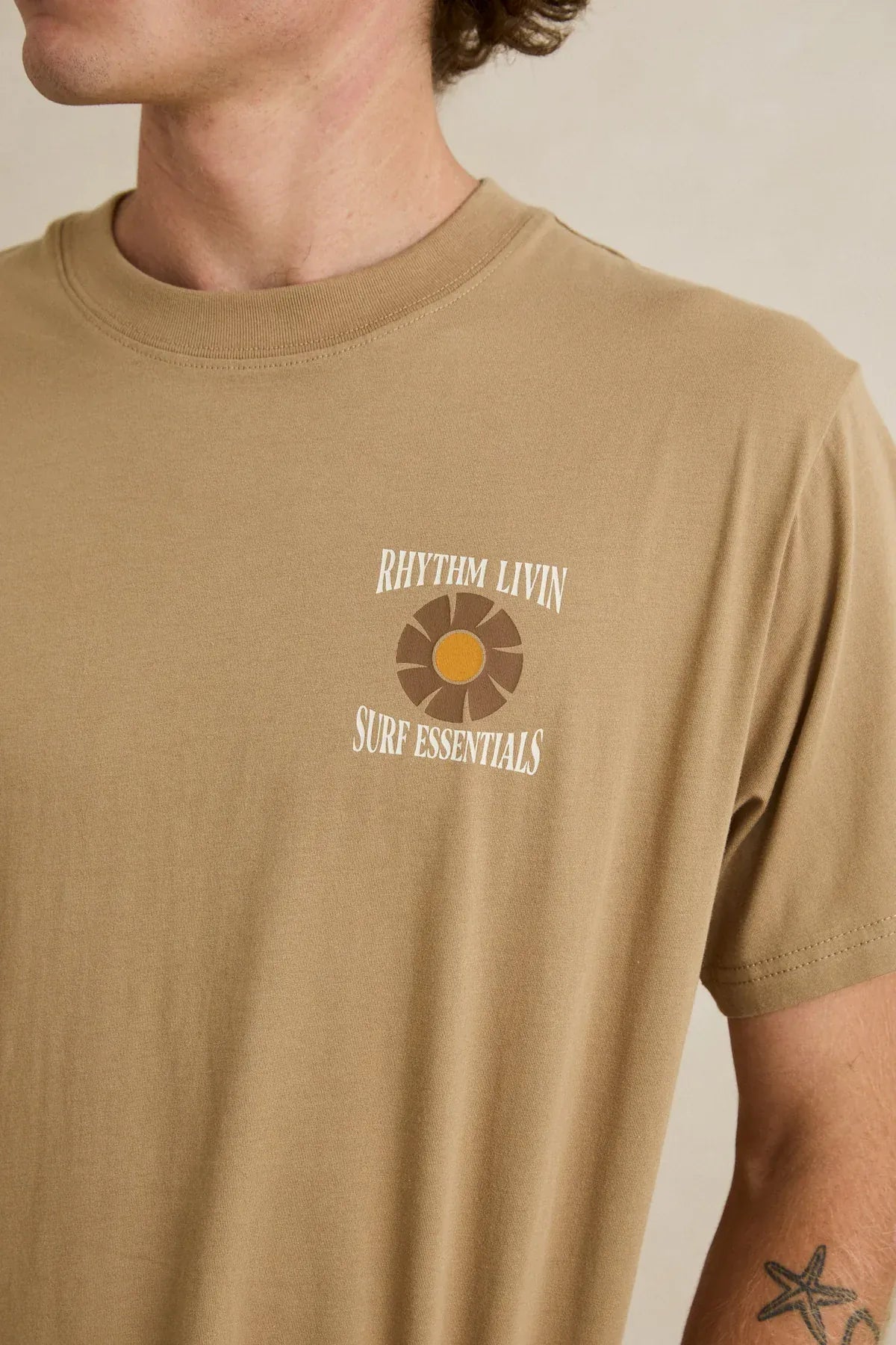 Rhythm Mens Rhythm Mens Surf Essentials SS T-shirts - Incense Rhythm Mens Surf Essentials SS T-shirts - Incense Splash Swimwear Mens Tee