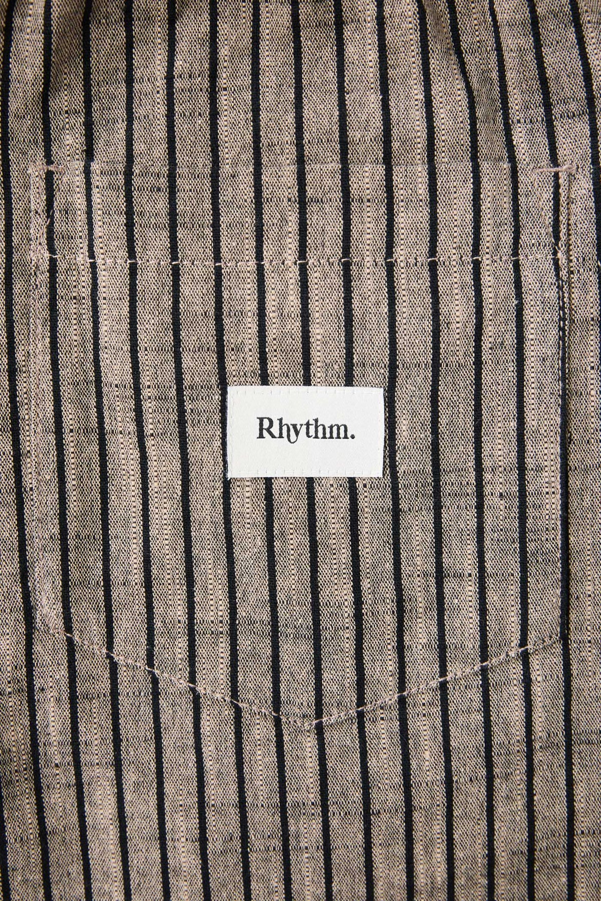 Rhythm Mens Rhythm Mens Texture Stripe Jam - Natural Rhythm Mens Texture Stripe Jam Natural Splash Swimwear Mens Shorts