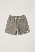 Rhythm Mens Rhythm Mens Texture Stripe Jam - Natural Rhythm Mens Texture Stripe Jam Natural Splash Swimwear Mens Shorts