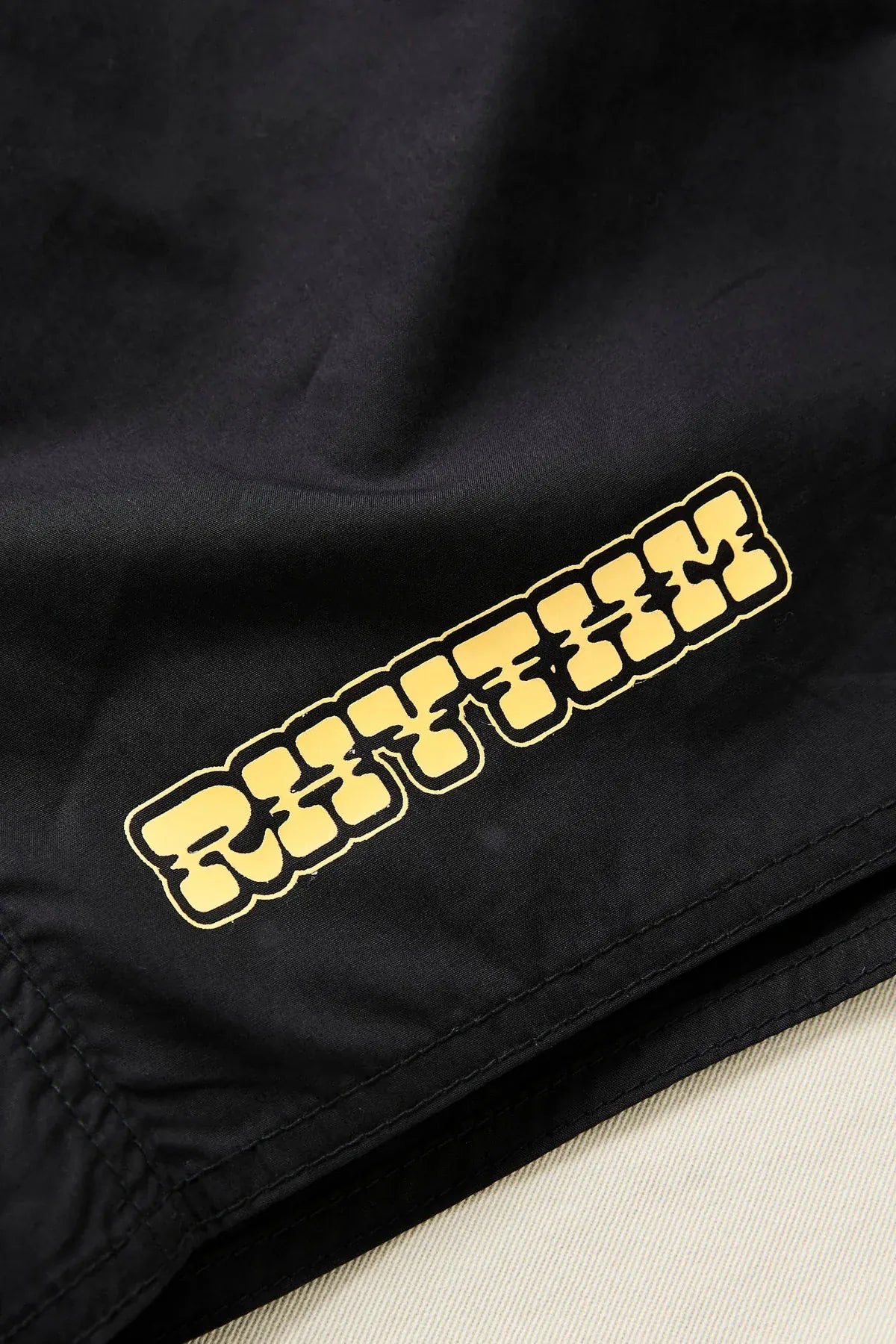 Rhythm Mens Rhythm Mens Wood Light Weight Jam - Black Rhythm Mens Wood Light Weight Jam - Black Splash Swimwear Mens Shorts