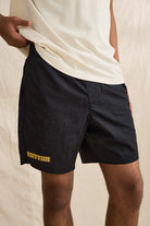 Rhythm Mens Rhythm Mens Wood Light Weight Jam - Black Rhythm Mens Wood Light Weight Jam - Black Splash Swimwear Mens Shorts
