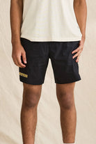 Rhythm Mens Rhythm Mens Wood Light Weight Jam - Black Rhythm Mens Wood Light Weight Jam - Black Splash Swimwear Mens Shorts