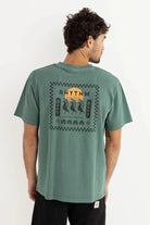 Rhythm Mens Rhythm Natural Vibrations Vintage SS T-Shirt - Vintage Green Rhythm Natural Vibrations Vintage SS T-Shirt - Vintage Green Splash Swimwear Mens