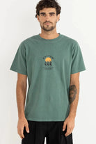 Rhythm Mens Rhythm Natural Vibrations Vintage SS T-Shirt - Vintage Green Rhythm Natural Vibrations Vintage SS T-Shirt - Vintage Green Splash Swimwear Mens