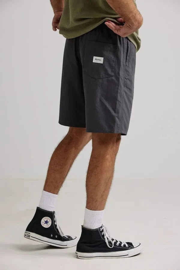 Rhythm Mens Rhythm Relaxed Jam - Charcoal Rhythm Relaxed Jam - Charcoal Splash Swimwear Mens