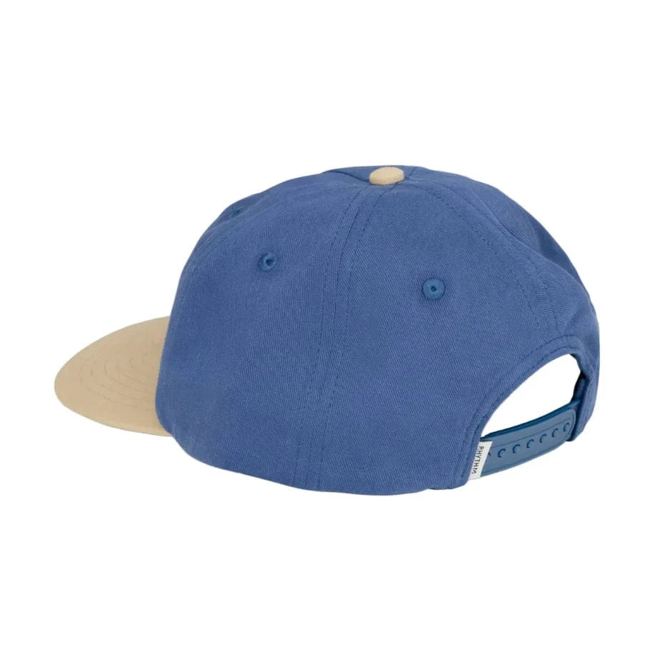 Rhythm Mens Rhythm Slow Down Cap - Blue 1025M-HW04-BLU Rhythm Slow Down Cap - Blue Splash Swimwear Hats O/S 9360397260090