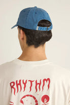 Rhythm Mens Rhythm Sports Cap - Blue 0425M-HW02-BLU Rhythm Sports Cap - Blue Splash Swimwear Hats O/S 9360397183986